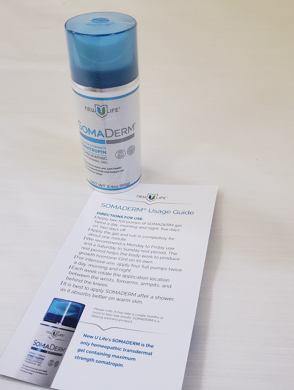 New Life Soma Gel 3.4Oz Brand New Sealed for Sleep Muscle Relaxation Wrist Under - Picture 5 of 5